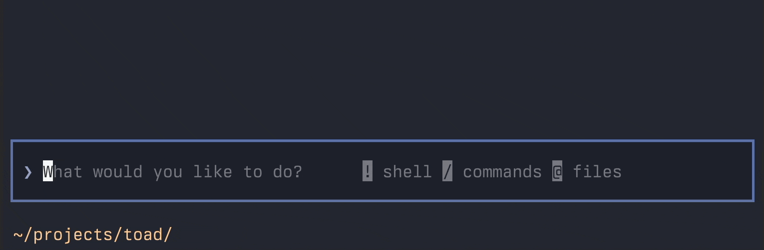 Toad Text Area
